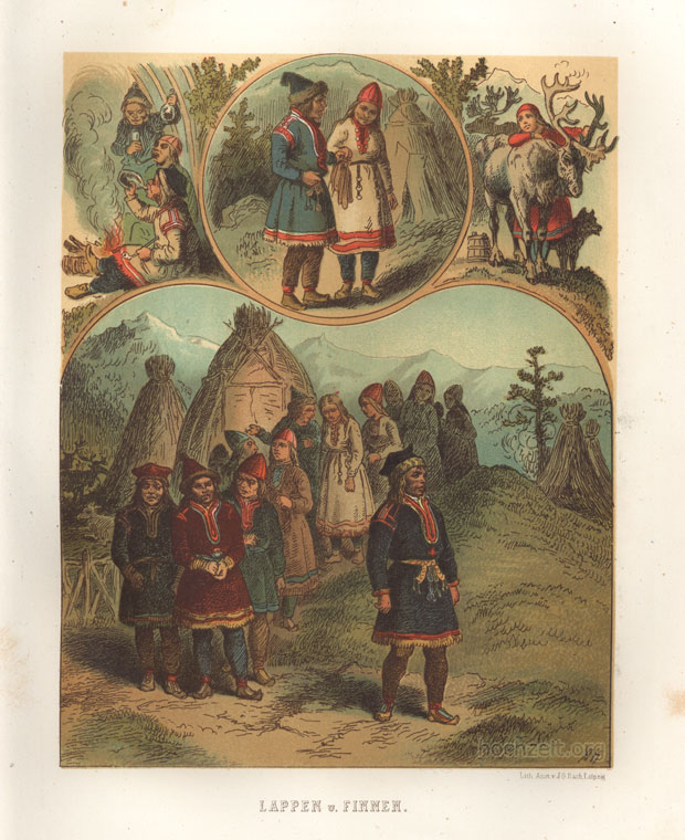 Hochzeitsbräuche Finnland Hochzeitstracht