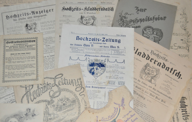 Hochzeitszeitung