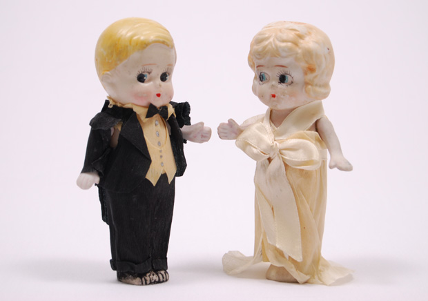 Tortenfiguren aus Schrühware